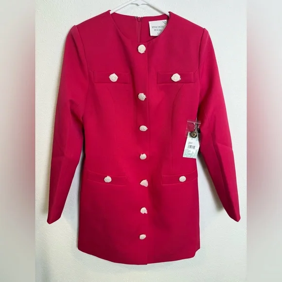 Tuckernuck Hyacinth House Strawberry Veronica Mini Dress XS NWT - Picture 2 of 7